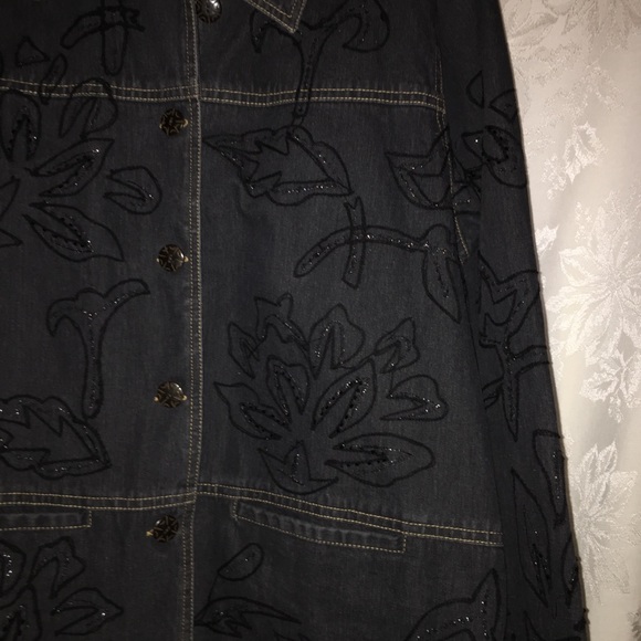Coldwater Creek Denim Jacket/Shirt - Picture 2 of 8